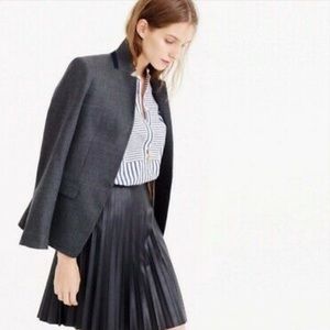J. Crew Regent Blazer in Charcoal Gray. Size 4.